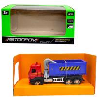 Машина металева АВТОПРОМ. 1:72 Volvo Crane Truck Автопром 67704K