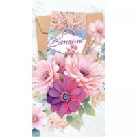 Конверт ЖІНОЧІЙ ВІТАЛЬНИЙ 00171 Експрес Удачі 0171