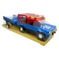 Машина Мерс з коневози (синій + синій причеп) Wader 39006