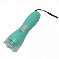 Ліхтарик на батарейках (довжина - 10 см) бірюзовий MIC 119