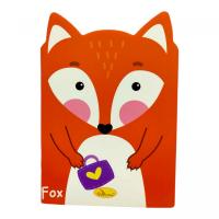 Блокнот з вушками FOX 24 аркушів 11x16 Апельсин АП-1803