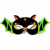 Маска маскарадна (фетрова) Halloween: Кажан Аплі Краплі ХН-50