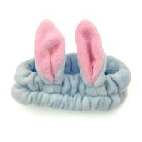 Плюшева пов'язка Зайка (блакитний) МІС BA1053