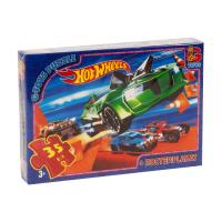 Пазли Hot Wheels, 35 елементів + плакат Gtoys FW700