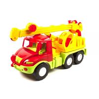 Машинка Автокран Атлантіс (червона) Colorplast 0640