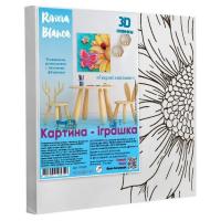 Набір для творчості: Розвиваюча розмальовка з гіпсовими фігурками Яскраві комашки (25x25 см) Riviera Blanca КГ-005