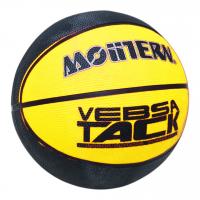 Мʼяч баскетбольний Vebsa Tack (чорно-жовтий) Moiitern BT-BTB-0031