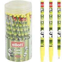 Ручка кулькова "Luva panda" ET818T, синя