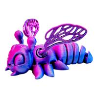Друкована 3D фігурка бджола, у боксі (ФІОЛЕТОВИЙ), 3D друк MIC QD301