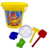 Відро Класико-2 з набором, складається з двох частин (ЖОВТЕ) Бамсик 012/8