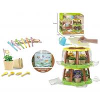 Набір Юний садівник 12 горщиків, 10 пакетиків насіння, ґрунт, лійка, інструменти, тепличка MIC VC6006