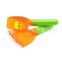 Пісочний набір Лопатка та граблі помаранчевий TIGRES 39646