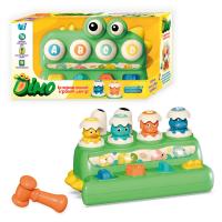 Ігровий центр “Діно” укр (молоток, стукалка, пальчикова гра, підсвічування, пісня, в коробці) Wtoys 53179