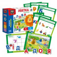 Розвиваюча гра Азбука на магнітах (укр) Vladi Toys VT5411-03