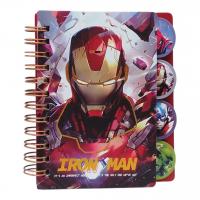 Блокнот на спіралі Супергерої (Залізна Людина) MIC SH-100K-01