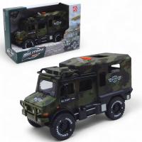 Машинка військова, зелена хакі, світло, звук RUI JIA RJ6897