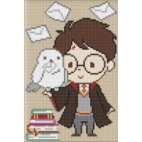 Алмазна мозаїка без підрамника "Harry Potter: Листи для Гаррі" WB AMC20511, 20х30 см
