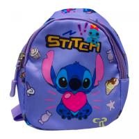 Рюкзак Стіч 15х18 см, в пакеті (Бузковий) MIC C70935