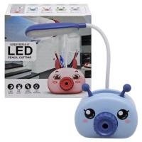 Лампа настільна 3в1 Гусінь (блакитний) MIC EL-2178
