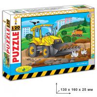 Дитячі пазли Бульдозер 86850, 120 елементів
