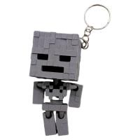 3D Брелоки MINECRAFT / МАЙНКРАФТ CHUBBY SKELETON / СКЕЛЕТ ГОЛОВАСТИК KEYCHAIN, 3D друк OYTOY 01036100