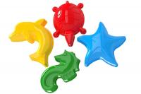 Формочки для піску, 4 елементи Технок 2421