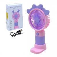 Портативний вентилятор Аніме. My Melody  на підставці, рожевий MIC Q300D