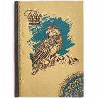 Блокнот крафт Яструб, 120 аркушів, 15х20,5 см Fresh 1817-1820