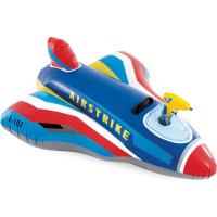 Надувний пліт Літак (вік 3+) 117cmX104cm (СИНІЙ) Intex 57531