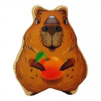 Мʼяка іграшка-подушка Капібара (30 см) Копиця 00115-50