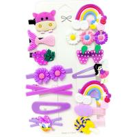 Набір шпильок Фіолетовий мікс (14 шт) MIC C64534