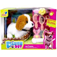 МʼЯКА ІНТЕРАКТИВНА ІГРАШКА СОБАЧКА (КОРИЧНЕВІ ВУШКА) jinhuangle 810-2