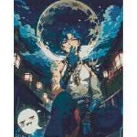 Алмазна мозаїка Аніме. Геншин імпакт Сяо 40х50 см Origami OD30150