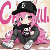 Картина за номерами У стилі аніме 40х40 см Ідейка KHO8623