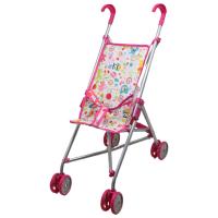 Коляска-тростина для ляльок Звірятка, метал MIC 9302W(HT).