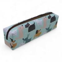 Пенал універсальний на блискавці “Хвостик”, мʼятний MIC D35192