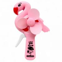 Ручний вентилятор Фламінго 15 см (рожевий) MIC KA-23-2008