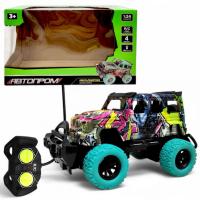 Машинка на радіокеруванні Джип (бірюзова) Автопром AP8844B