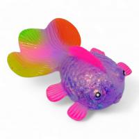 Антистрес жуйка-тягучка Рибка (фіолетова) MIC MS-24-8-1017