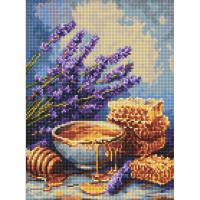 Алмазна мозаїка "Лаванда та мед" AMO20412, 30х40 см