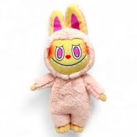 Іграшка мʼяка Лабубу НІЖНО-РОЖЕВА 34 см Копиця 00422-81