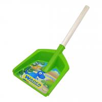 Лопатка коротка, з деревʼяною ручкою, 37 см (салатова) Wader 72351