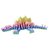 Іграшка рухлива 3D Динозавр Стегозавр (ВИД 7) 18 см MIC 12-43187