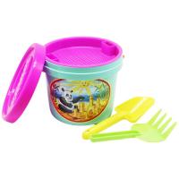 Пісочний набір (5 предметів) бірюзовий Unika 0477