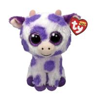 Дитяча іграшка м’яка BEANIE BELLIES. Корова ETHEL 17 см (10 жовтня) TY 37345