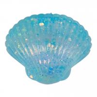 Жуйка-тягучка антистрес Мушля (блакитна) MIC MS-24-646