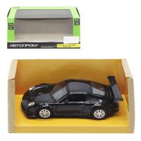 Машина металева Porsche 911 GT3 RSR із серії Автопром (чорна) Автопром 4347