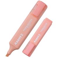 Маркер Highlighter 2537-A, 1-5 мм клиноп. пастель рожевий Axent 2537-24-A