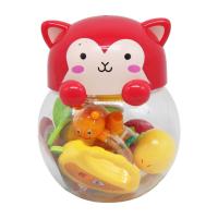 Набір брязкалець в банці Кошеня, 5 штук (червоний) MiC 6505