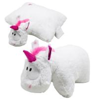 Мʼяка подушка-складушка Єдиноріг (білий) Копиця 00295-71